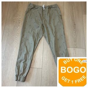 Divided H & M Men's Drawstring Jogger Pants Size 34